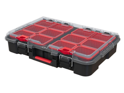 Sada boxov Keter® 250927 Stack´n´roll mobilný systém, 525x411x694 mm, na náradie