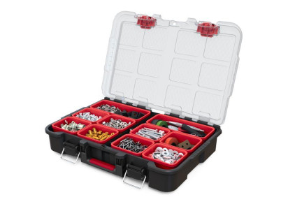 Sada boxov Keter® 250927 Stack´n´roll mobilný systém, 525x411x694 mm, na náradie