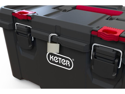 Sada boxov Keter® 250927 Stack´n´roll mobilný systém, 525x411x694 mm, na náradie