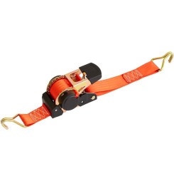 Popruh upínací Strend Pro, samonavíjací pás s račňou, 50 mm, L-4,5 m, max. 1500 kg
