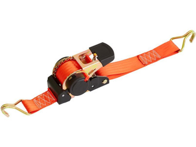 Popruh upínací Strend Pro, samonavíjací pás s račňou, 50 mm, L-4,5 m, max. 1500 kg