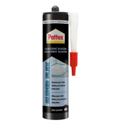 Silikón Pattex Super Flex, sanitárny, transparentný, 280 ml