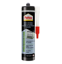 Silikón Pattex Premium Sklo a akváriá, transparentný, 280 ml