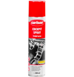 Čistič palubnej dosky carlson, aerosól, vanilka, na auto, 400 ml