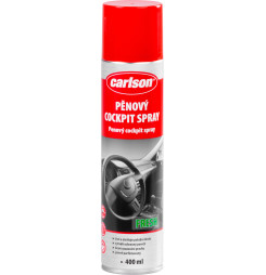 Čistič palubnej dosky carlson, aerosól, penový, fresh, na auto, 400 ml
