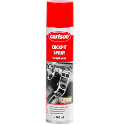 Čistič palubnej dosky carlson, aerosól, citrón, na auto, 400 ml