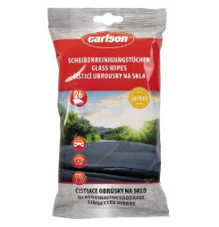 Obrúsky čistiace carlson, na sklá, na auto, 26 ks
