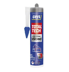 Lepidlo Ceys TOTAL TECH, strieborný, 2v1 tmel, 290 ml