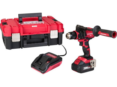 Set Worcraft XCUBE004 ShareSYS Toolbox, bezuhlíkový skrutkovač CHD-S20LiBH, 1x 4.0 Ah akumulátor, 1x nabíjačka
