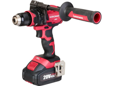 Set Worcraft XCUBE004 ShareSYS Toolbox, bezuhlíkový skrutkovač CHD-S20LiBH, 1x 4.0 Ah akumulátor, 1x nabíjačka