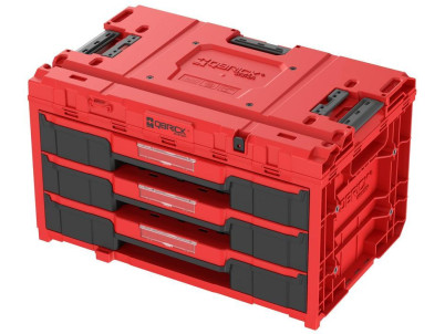 Box QBRICK® System ONE Workshop Red - Cart, 3x Toolbox, 4 dielna sada boxov na náradie