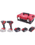 
Set Worcraft XCUBE031 ShareSYS Toolbox je všestranná súprava pre profesionálov aj domácich majstrov, ktorá kombinuje výkonný rázový uťahovák s krútiacim momentom 450 Nm a skrutkovač s maximálnym momentom 50 Nm. Súčasťou balenia sú dva akumulátory (1x 2.0 Ah + 1x 4.0 Ah), nabíjačka a praktický kufrík na jednoduché prenášanie a uskladnenie.


Rázový uťahovák ponúka tri úrovne rýchlosti pre optimálne nastavenie výkonu a funkciu AUTOSTOP pre bezpečné uvoľňovanie skrutiek a matíc. Skrutkovač je vybavený elektronickou reguláciou otáčok a možnosťou nastavenia smeru otáčania, vďaka čomu je vhodný na vŕtanie aj skrutkovanie. Oba náradia majú ergonomickú rukoväť a integrované LED osvetlenie pre lepšiu viditeľnosť v pracovnom prost...