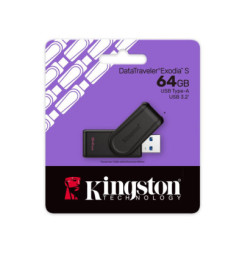 KINGSTON DataTraveler EXODIA S, 64GB, čie/čie