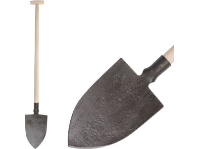 Rýľ Gardex 1250 g, kovaný, špicatý, drevená násada T
