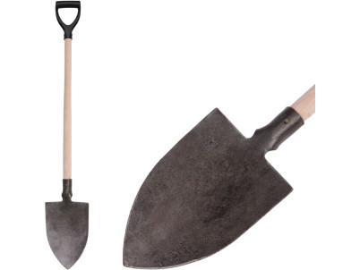 Rýľ Gardex 1250 g, kovaný, špicatý, drevená násada D
