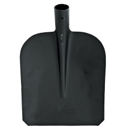 Lopata S504B, vzor 7130, čierna, bez násady, 280x235 mm