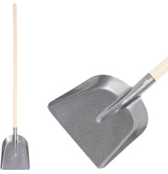 Lopata S504-1.WH Universal, 286x265 mm, drevená násada