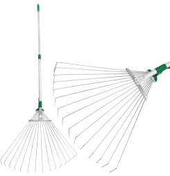 Hrable na lístie Strend Pro R116-65, 15 lamelové, vejárové, 680 g, teleskopické, kovová násada