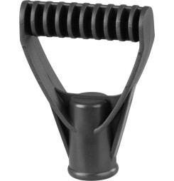 Rukoväť PVC na rýľ/odhrňovač, 30 mm, plastová, čierna