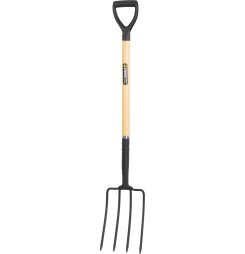 Vidly F5125, 4-hroté, s násadou D, Wood:Hand
