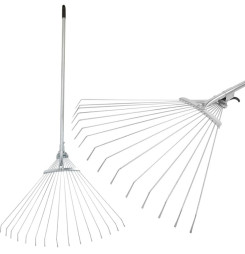 Hrable na lístie Strend Pro R116-85, 15 lamelové, vejárové, 850 g, kovová násada
