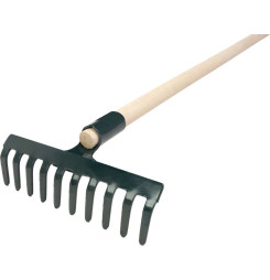 Hrable záhradné Strend Pro R105, 10 zubé, drevená násada 1600mm
