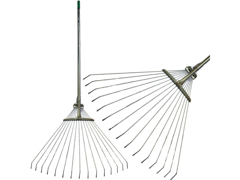 Hrable na lístie Strend Pro R116-95, 15 lamelové, vejárové, 950 g, kovová násada