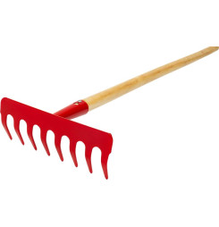 Hrabličky záhradné Strend Pro Herrison 813-04, 8 zubé, hrable, drevená násada 900 mm, mini