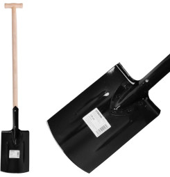 Rýľ Strend Pro STYLER X04, rovný, drevená násada T