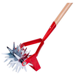 Kultivátor Yardworks, CU-904, 4 nože, drevená násada 120 cm