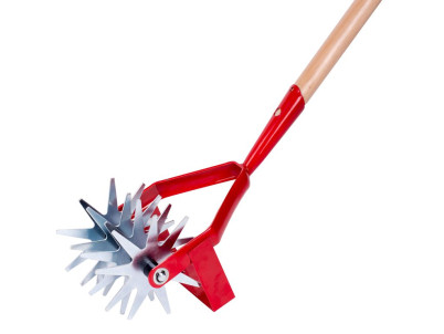 Kultivátor Yardworks, CU-904, 4 nože, drevená násada 120 cm