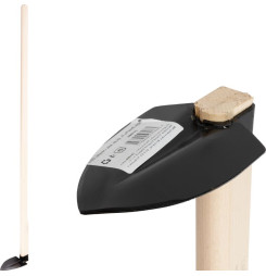 Motyka Strend Pro, Fe, špicatá, malá, 260 g, drevená násada 120 cm