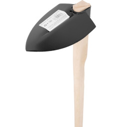 Motyka Strend Pro, Fe, špicatá, veľká, 370 g, drevená násada 120 cm
