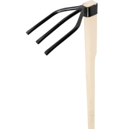 Motyka Strend Pro, 3-rohá, drevená násada 120 cm