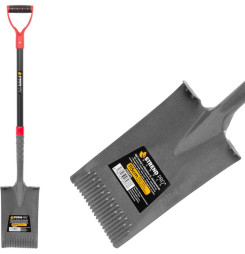 Rýľ Strend Pro Garden ErgoBULL, rovný, drenážny, so sklolaminátovou násadou D 1150 mm