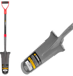 Rýľ Strend Pro Garden ErgoBULL, drenážny, so sklolaminátovou násadou D 1150 mm