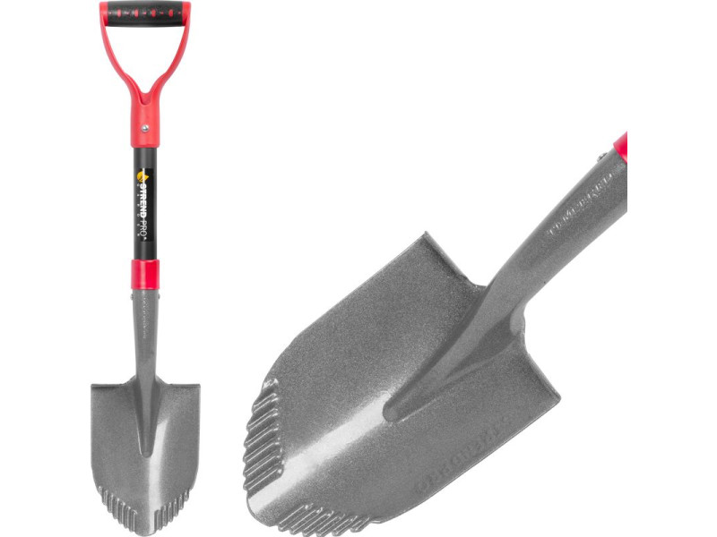 Lopata Strend Pro Garden ErgoBULL, drenážna, fiberglass násada D 700 mm