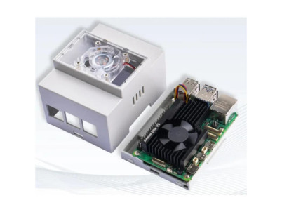 RASPBERRY Pi 5 DIN Krabička s chladičom (DSK018)
