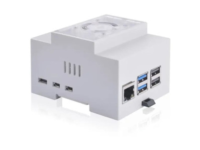 RASPBERRY Pi 5 DIN Krabička s chladičom (DSK018)