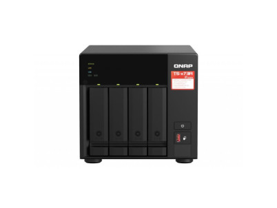 QNAP TS-473A-SW5T, NAS Server 4xHDD+Switch