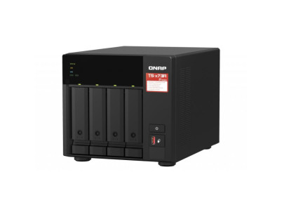 QNAP TS-473A-SW5T, NAS Server 4xHDD+Switch