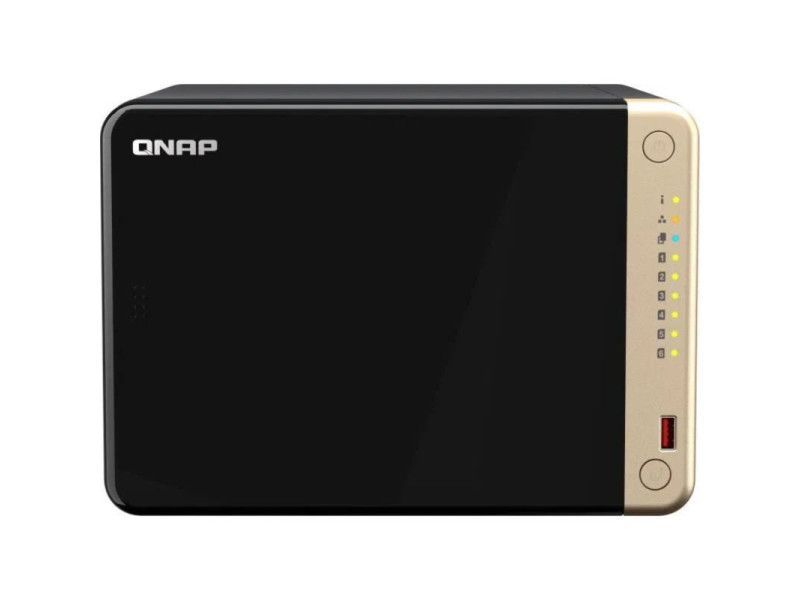 QNAP TS-664-8G, NAS Server 6xHDD, 2xM.2, 8GB