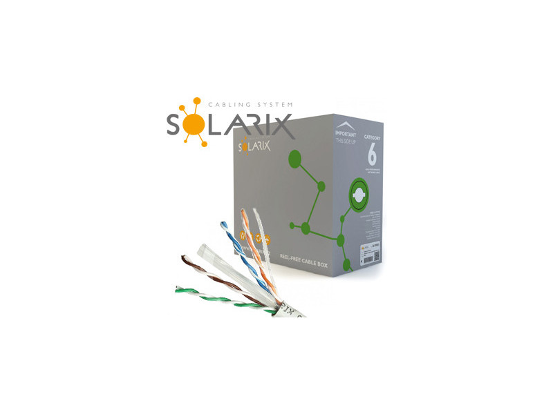 SOLARIX SXKD-6-UTP-PVC CAT6 UTP PVC 305m