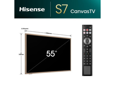 55S7NQ QLED TV Hisense