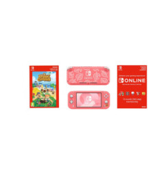 Switch Lite Coral+ACNH bundle+NSO 12M NT
