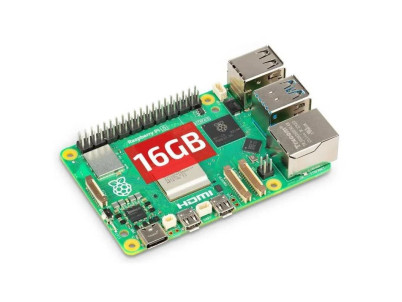 PC Raspberry Pi 5, 16GB/WiFi/BT/1000Mbps