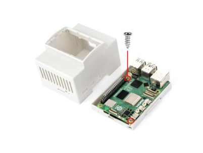 WAVESHARE DIN Krabička pre Raspberry Pi 5