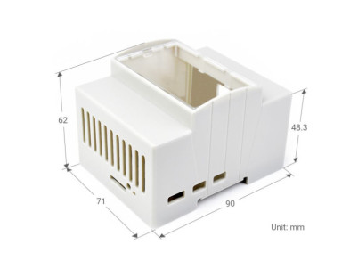 WAVESHARE DIN Krabička pre Raspberry Pi 5
