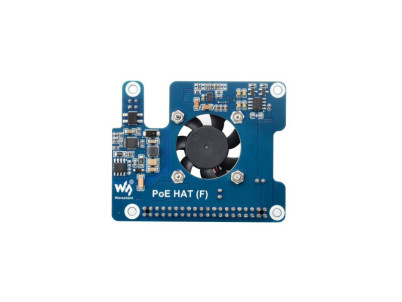 WAVESHARE PoE HAT (F) pre Raxpberry Pi 5
