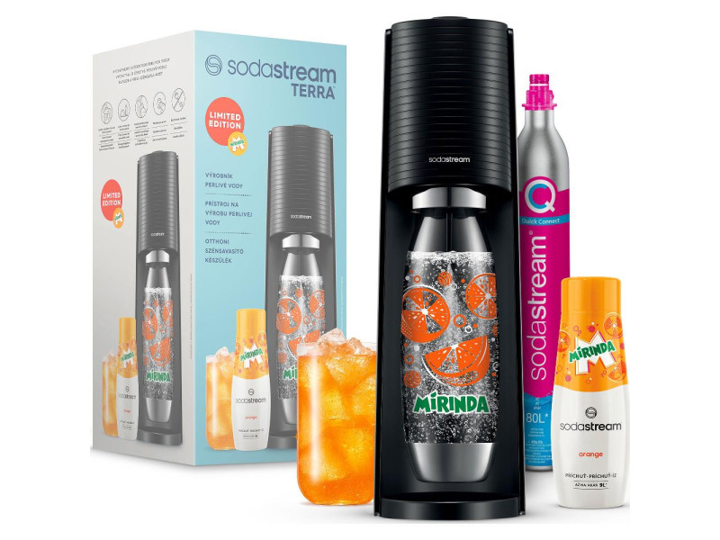 TERRA Black MIRINDA Mpack SODASTREAM